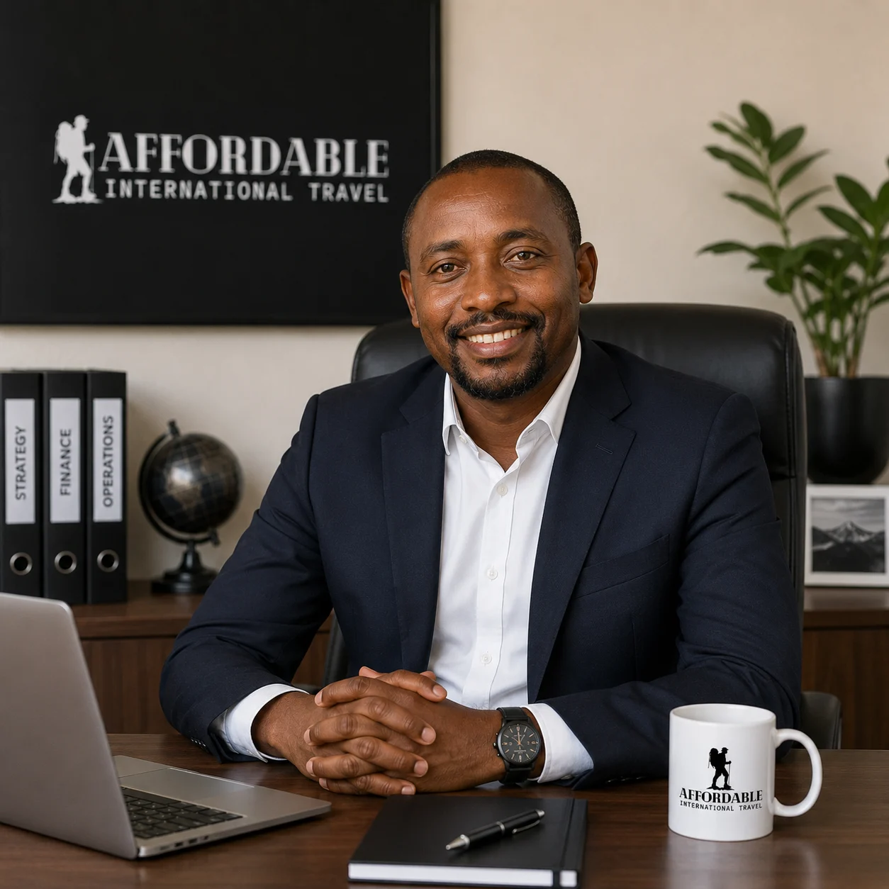 Daimon — Founder and Managing Director of Affordable International Travel Tanzania